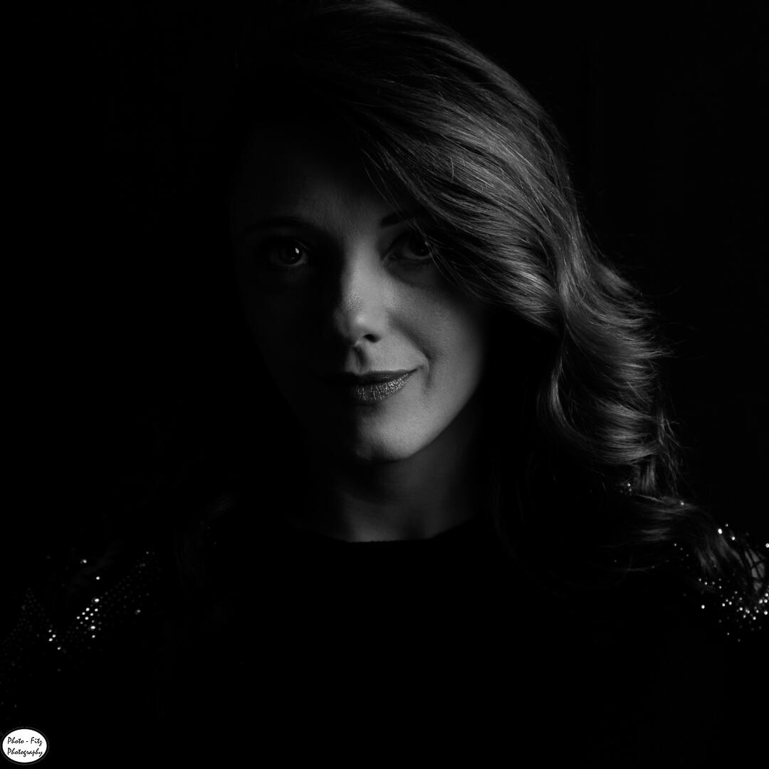 Portrait shoot with Nichola in studio.