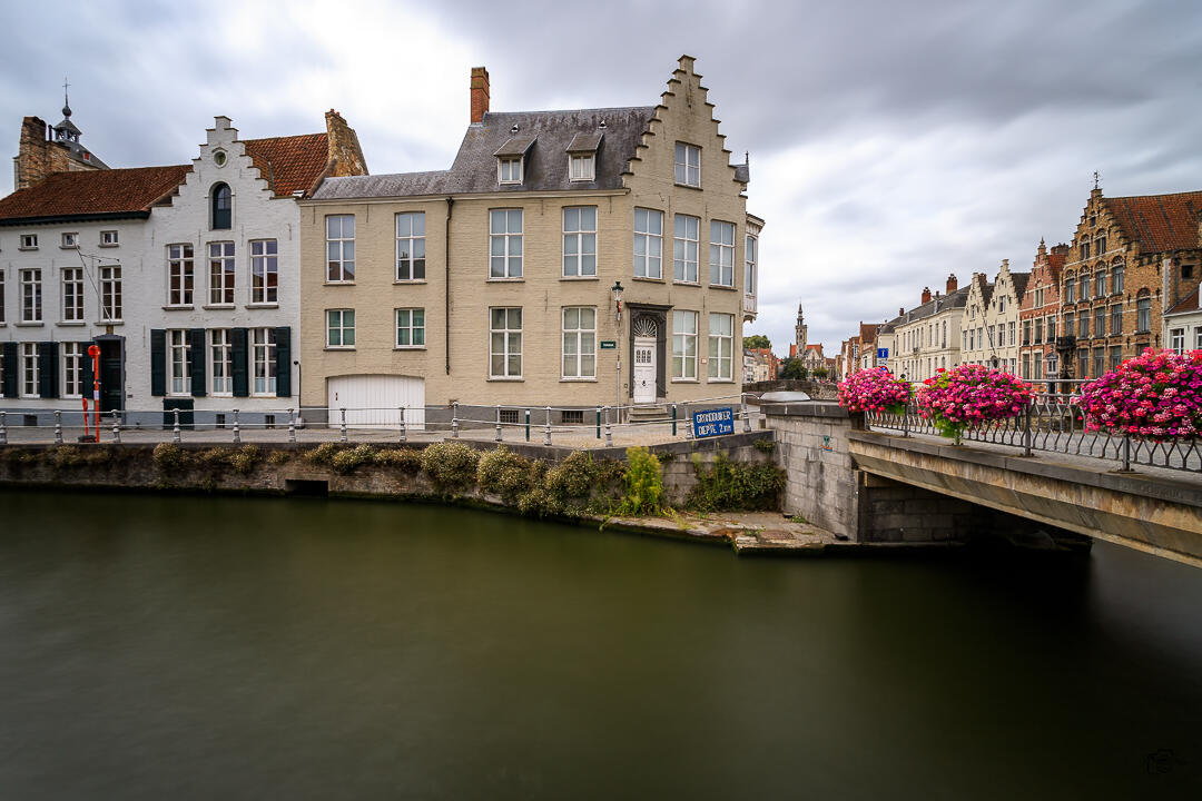Famous location in Bruges Belgium from the movie In Bruges