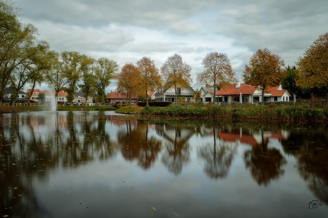 Stunning landscape photo using the Orton effect in Sluis Netherlands
