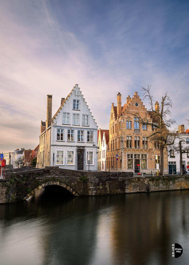 Beautiful canal side residence in Bruges City Centre Belgium